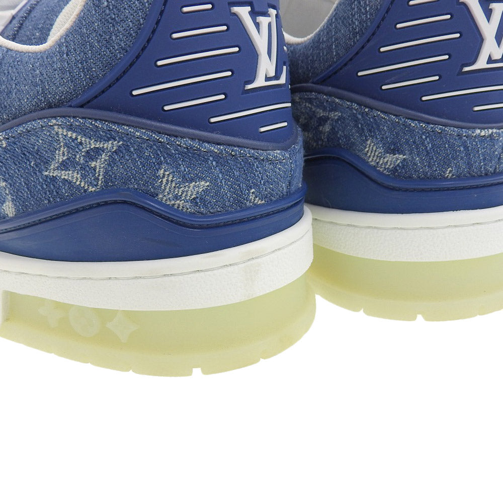 Louis Vuitton Denim Trainer Sneakers