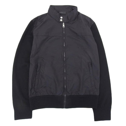 Prada Nylon Wool Jacket Black 54