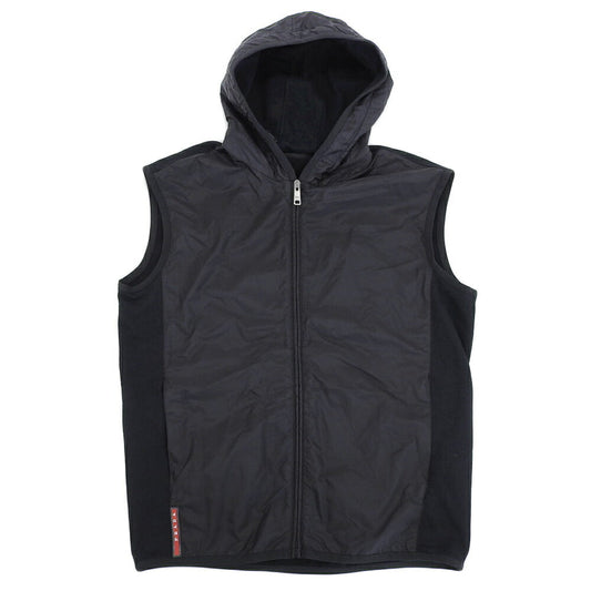 Prada Hooded Vest Black XL