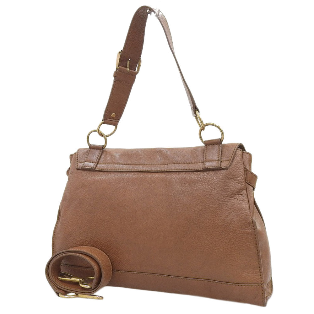 Yves Saint Laurent Leather 2WAY Messenger Bag