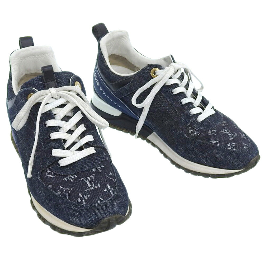Louis Vuitton Denim Run Away Sneakers
