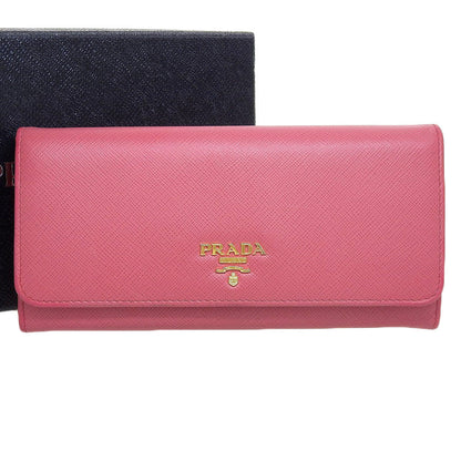 Prada Saffiano Leather Long Wallet 1M1132