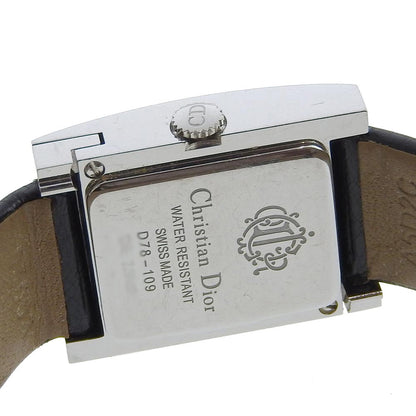 Christian Dior Malice D78 109 Quartz Stainless Steel Leather Watch