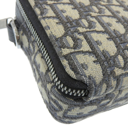 Christian Dior Oblique Strap Zip Pouch Crossbody