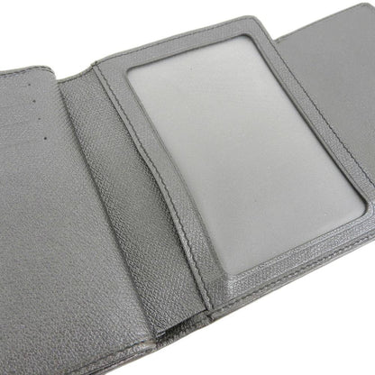 Chanel Leather Trifold Wallet Black