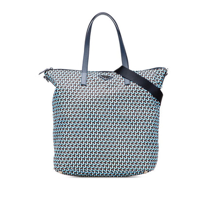Prada 1BG696 Nylon Leather 2way Bag
