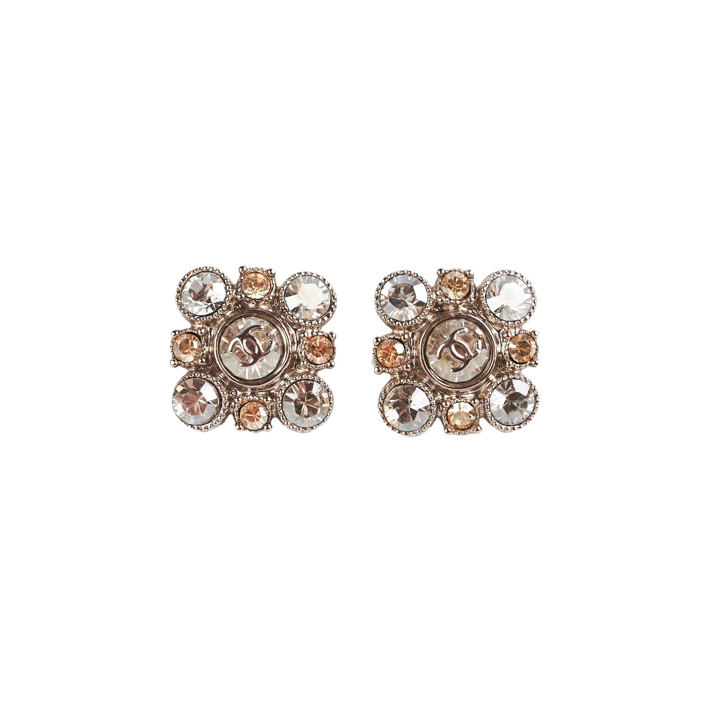 Chanel Crystal Earrings