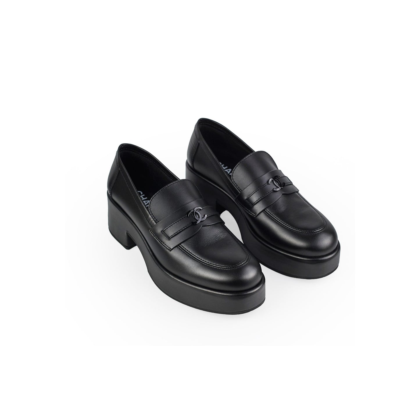 Chanel Interlocking Loafer Shoes Size 41