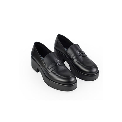 Chanel Interlocking Loafer Shoes Size 41