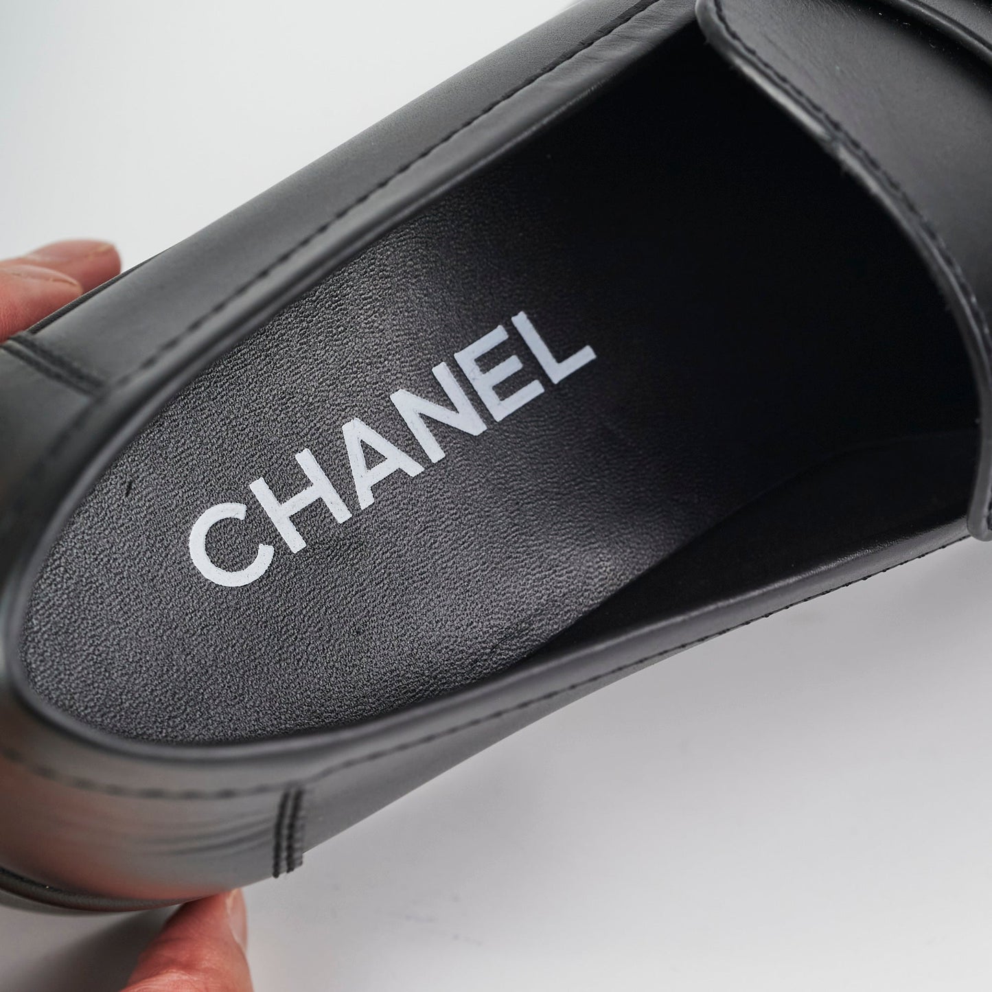 Chanel Interlocking Loafer Shoes Size 41