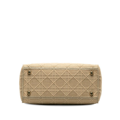 Dior Lady D-Lite Cannage Canvas 2way Bag