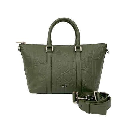 Christian Dior Gravity Weekender PM Leather 2way Bag
