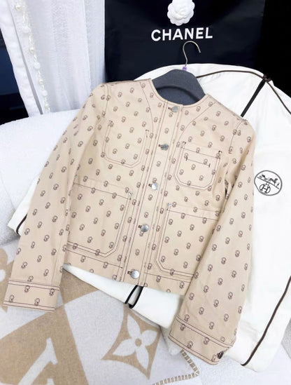 Hermes "Chaine d'Ancre" denim jacket