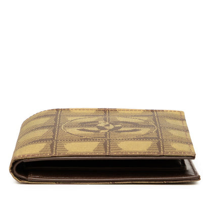 Chanel New Travel Line Nylon Leather Wallet