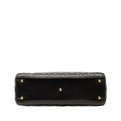 Dior Book Tote Macro Cannage Leather 2way Bag