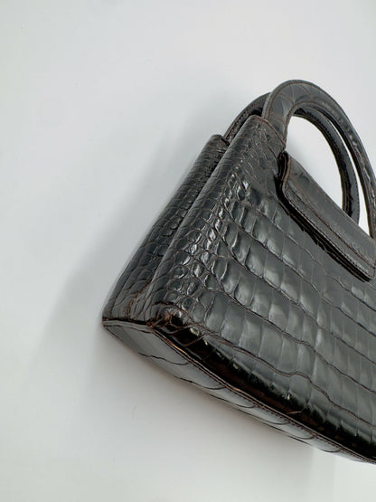 Chanel Vintage Crocodile Mini Kelly