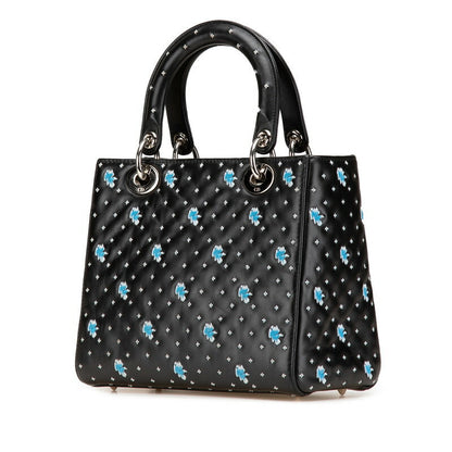 Dior Embroidery Flower Leather 2way Bag