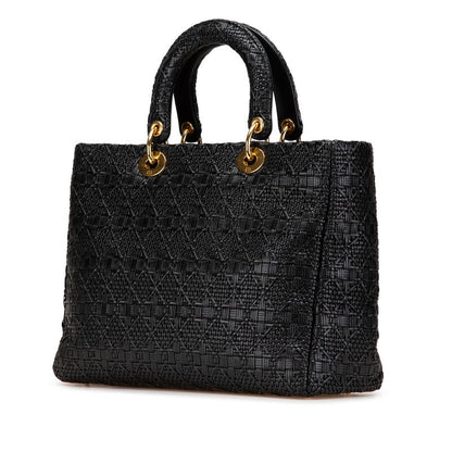 Dior Lady Dior Leather 2way Bag