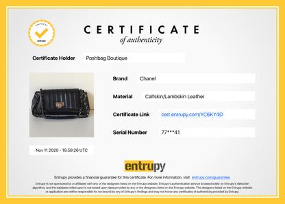 Chanel Lambskin Leather Fliplock Shoulder Bag