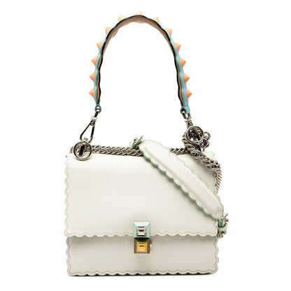 Fendi Mini Kan I Leather 2way Bag