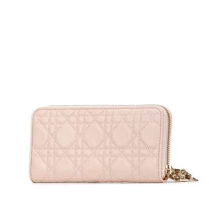 Dior Cannage Leather Long Wallet