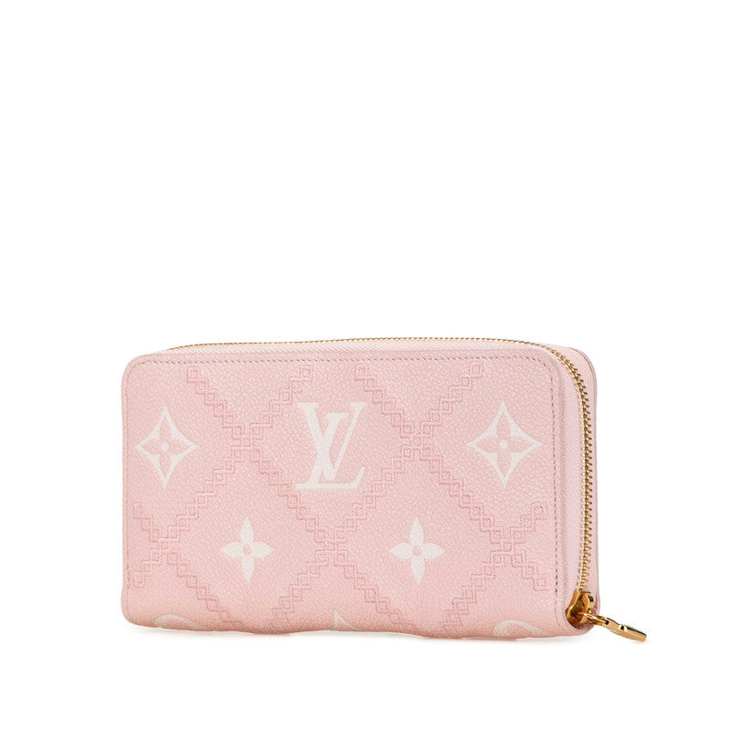Louis Vuitton Zippy Wallet Monogram Empreinte Long Wallet