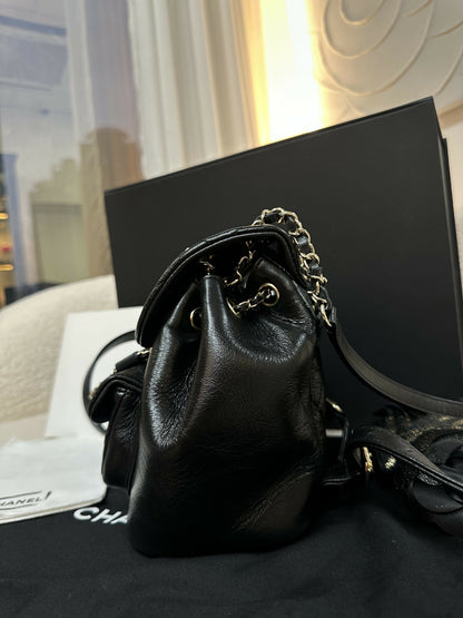 Chanel 22c Shiny Calfskin Backpack